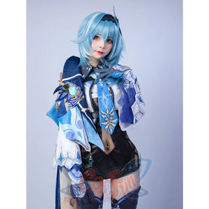 【Clearance】Genshin Impact Eula Cosplay Costume Jacquard Version C00445 Costumes