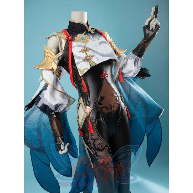 Genshin Impact Shenhe Cosplay Costume C07686 Aaa Costumes