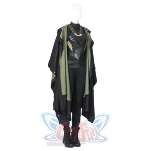 Tv Show Loki Sylvie Cosplay Costume Dark Green Version C00654 Costumes