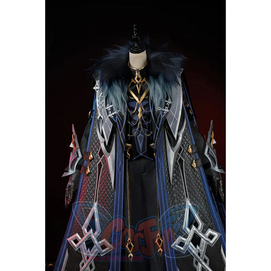 Pre-Sale Genshin Impact Fatui Harbinger The Captain Il Capitano Cosplay Costume C09227 Aaa Costumes