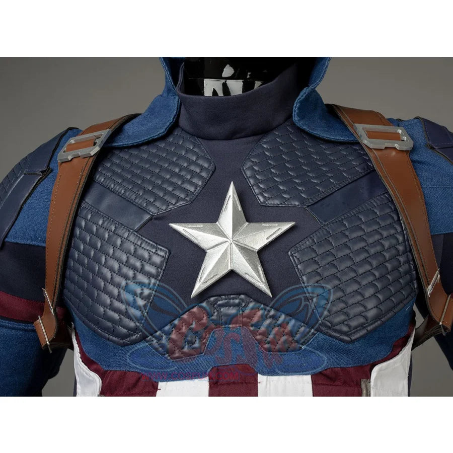 Sale Price ! Endgame Captain America Steve Rogers Cosplay Costume Mp005361 Costumes