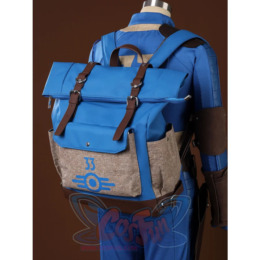 Lucy Maclean Cosplay Bag Vault 33 Camping Backpack C09039 【In Stock + Free Shipping】 Props &