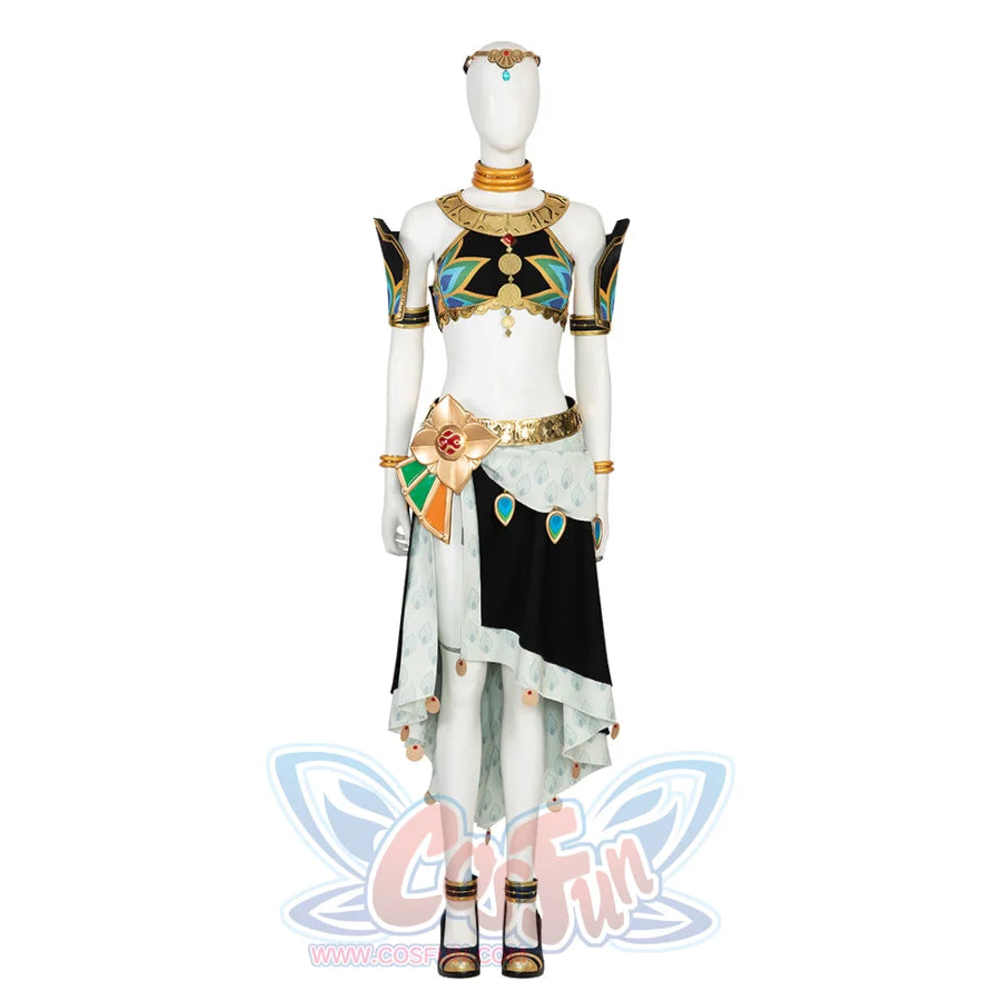 The Legend of Zelda: Tears of the Kingdom Riju Cosplay Costume - cosfun