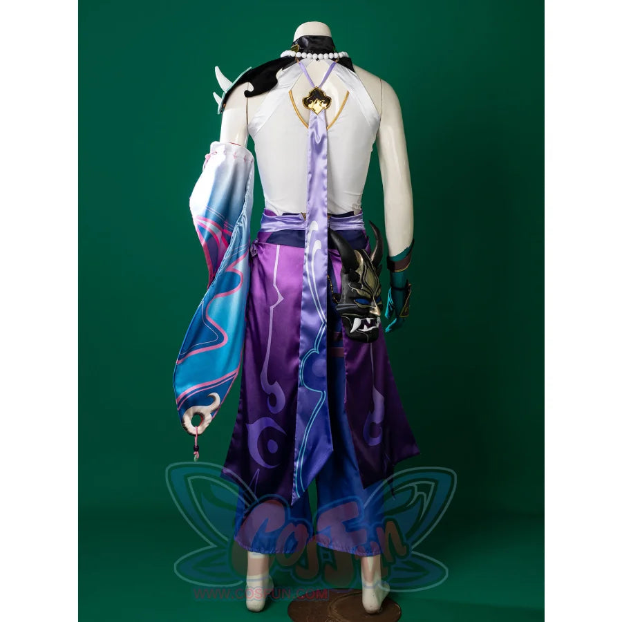 Genshin Impact Xiao Cosplay Costume C00269 Aa Costumes