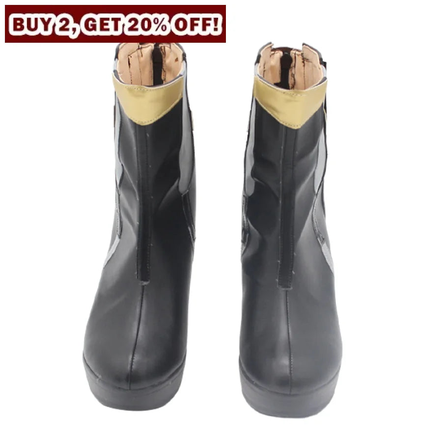 Honkai: Star Rail Trailblazer Stelle Cosplay Shoes C07807 Women / Cn 35 & Boots