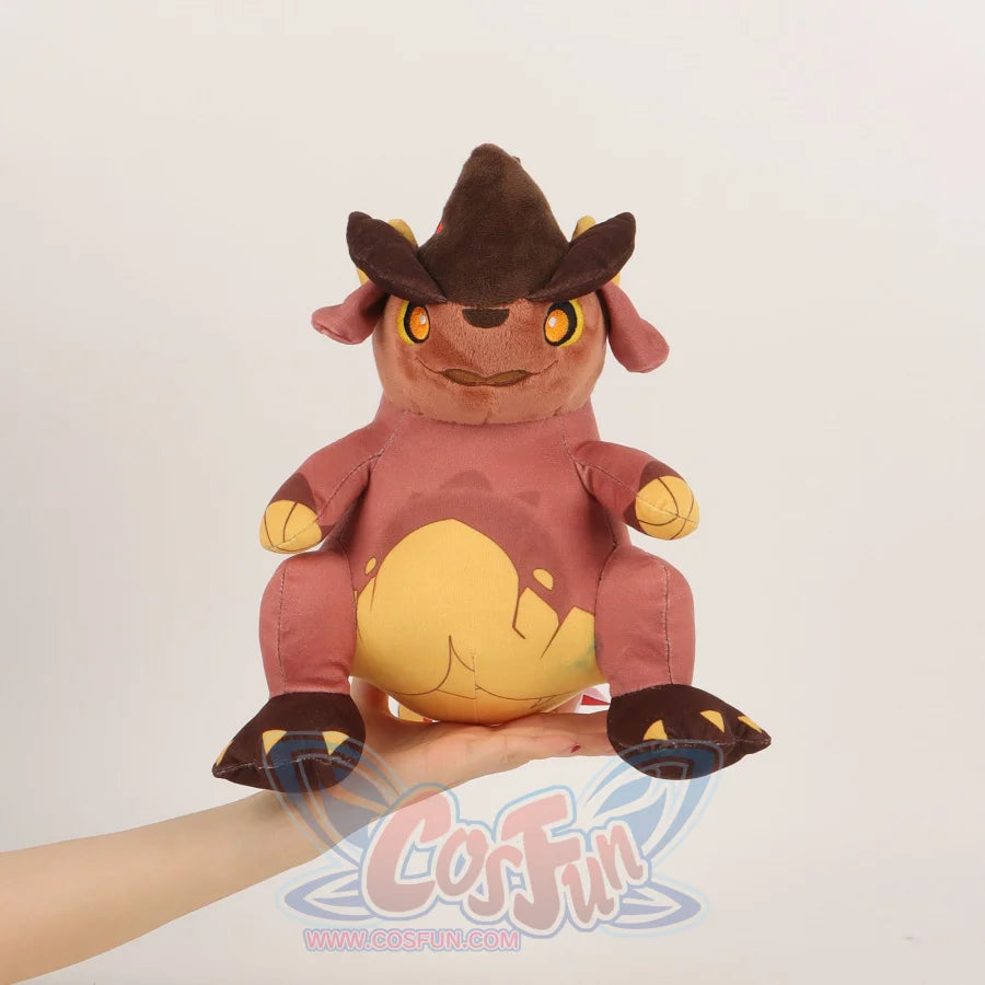 Genshin Impact Koholasaurus/Tepetlisauri/Yumkasaur Cosplay Plush Doll C09292