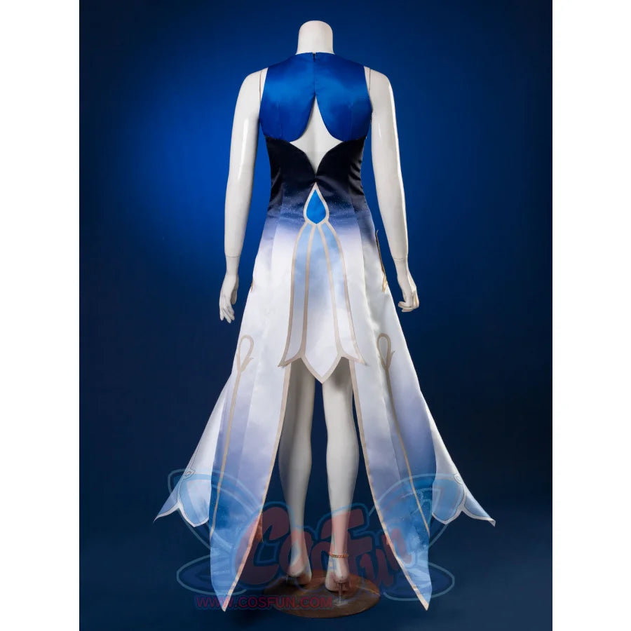 Genshin Impact God Of Justice Focalors Hydro Archon Cosplay Costume C08789 A Costumes