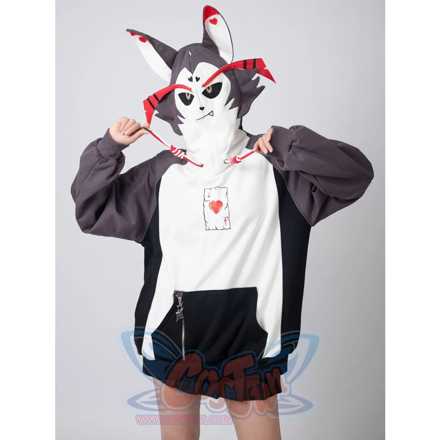 Cosfun Original Demon Magician Cosplay Full Zip Hoodie A00008 Sweatshirt