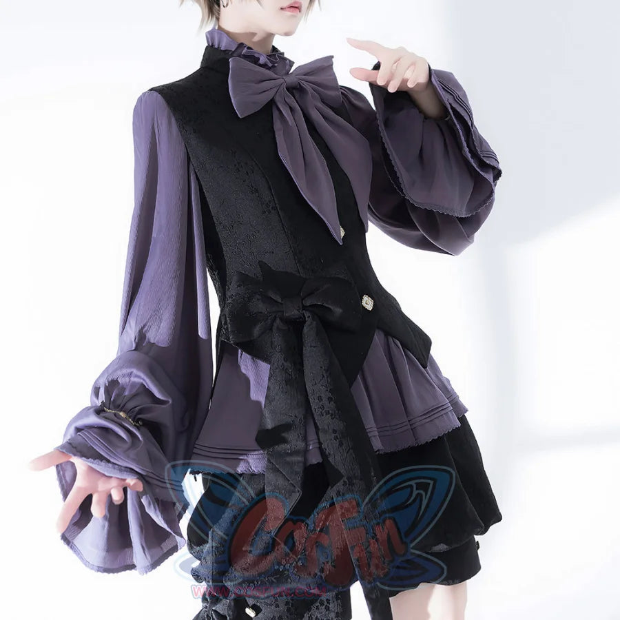 Pre-Sale Hunting Rabbit Retro Cute Cool Jacket Lolita Vest Shorts Ouji Set S23010