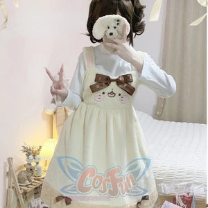 Sweet And Lovely Lolita Woolen Jumper Skirt