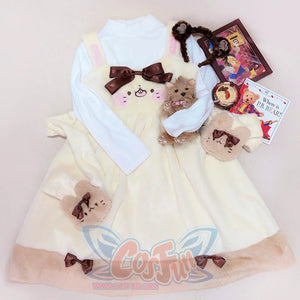 Sweet And Lovely Lolita Woolen Jumper Skirt