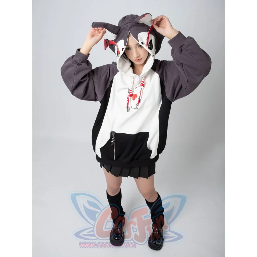 Cosfun Original Demon Magician Cosplay Full Zip Hoodie A00008 Sweatshirt