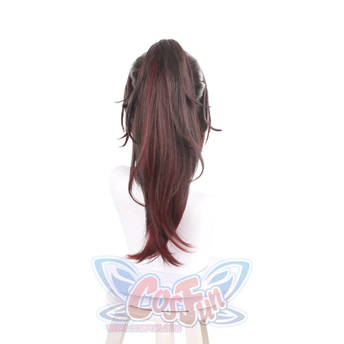 Honkai: Star Rail Tingyun Cosplay Wig High Ponytail C08139 Wigs