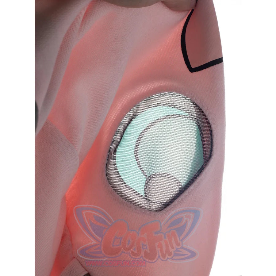 Cosfun Original Dreamy Melody Pink Cosplay Full Zip Hoodie A00007 Sweatshirt