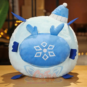 Genshin Impact Hilichurl Cosplay Plush Doll Hand Warmer C07568 Blue