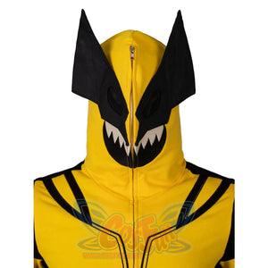 【Free Shipping】Cosfun Original Wolverine Derivative Full Zip Hoodie Sweatshirt Fy0058