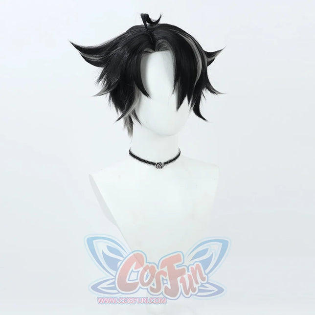 Genshin Impact Wriothesley Cosplay Wig C08630 Wigs