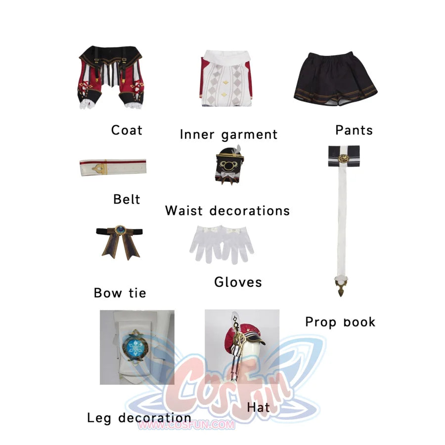 Genshin Impact Charlotte Cosplay Costume C08311E B Costumes