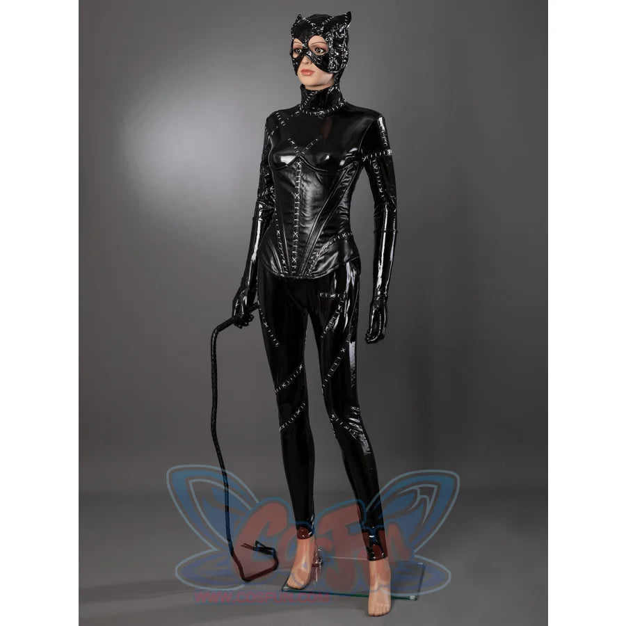 Batman Returns Catwoman/Selina Kyle Cosplay Costume C08558 Costumes