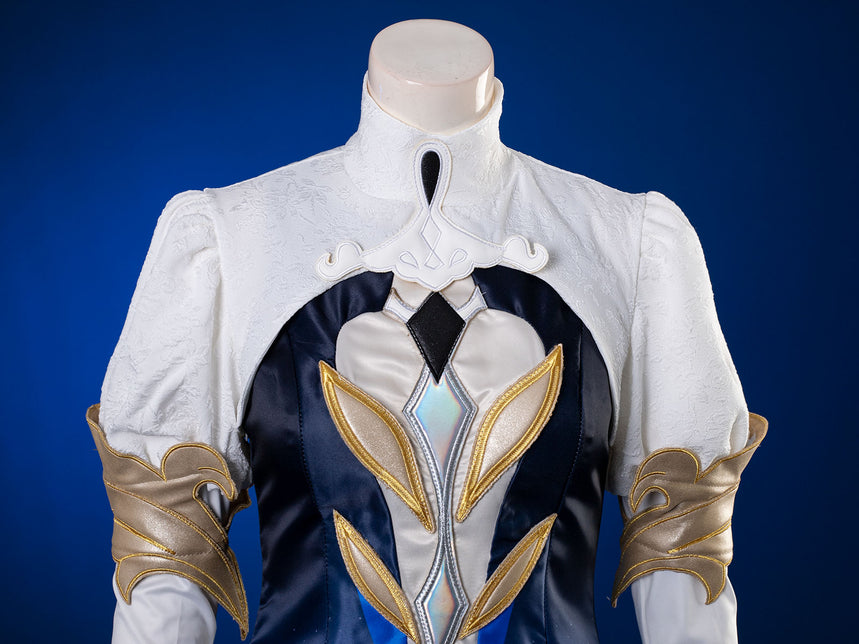 Genshin Impact God of Justice Focalors Hydro Archon Cosplay Costume C08789  A