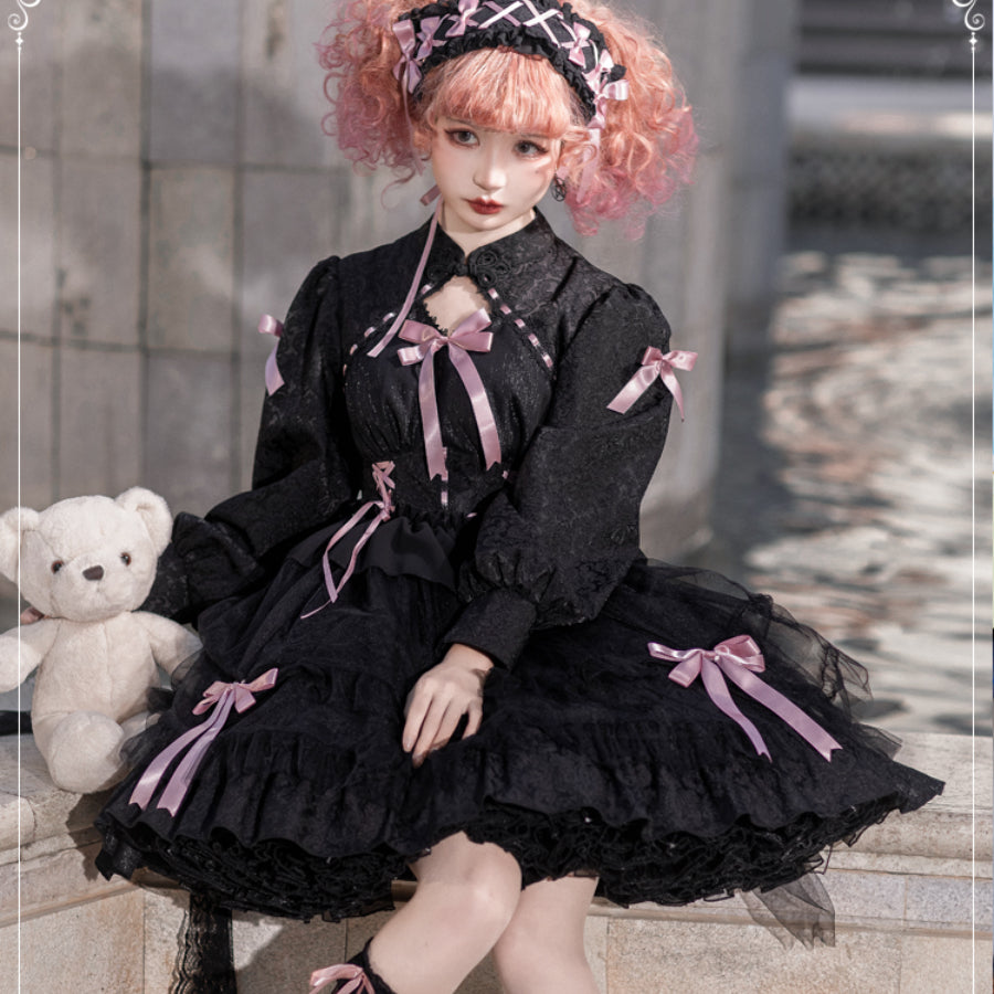 Autumn Multi-layer Lolita Long Sleeve Dress S22813