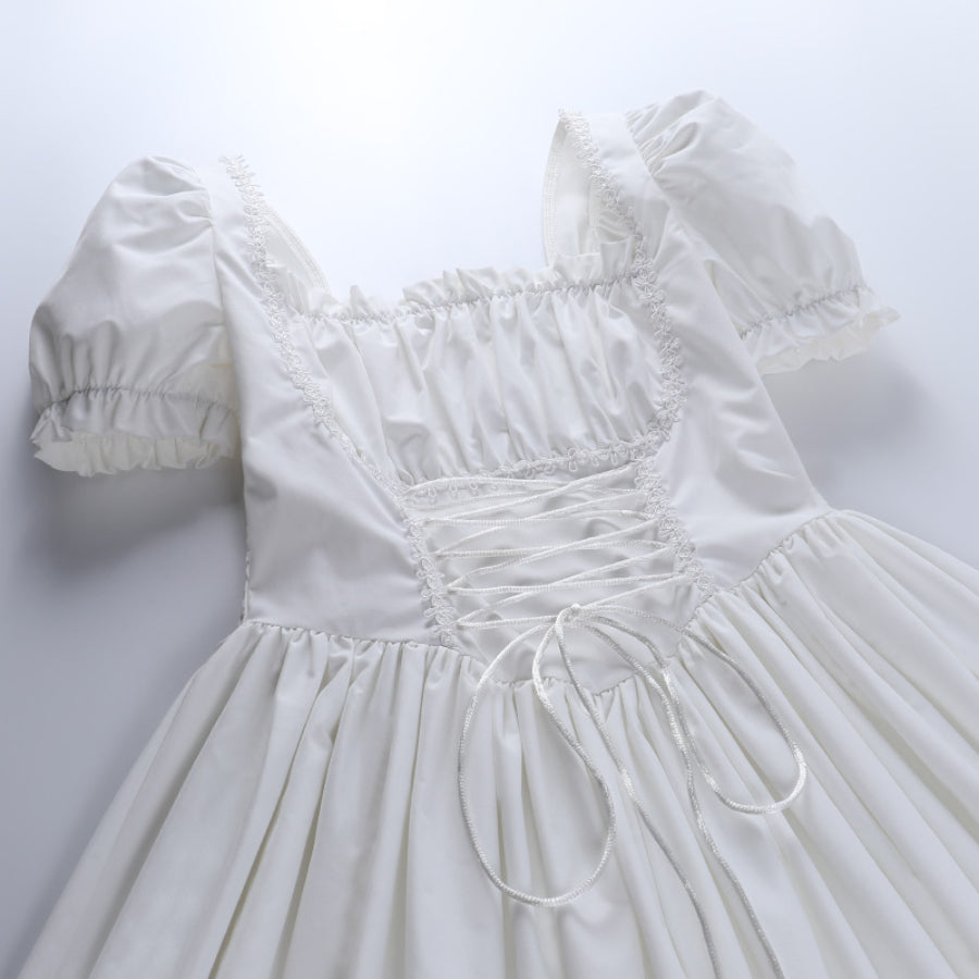 Royal Style Sweet High Waist Lolita Bubble Dress