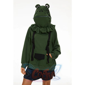 【Ready To Ship + Free Shipping】Cosfun Original Animal Tales: The Frog Prince Green Pullover