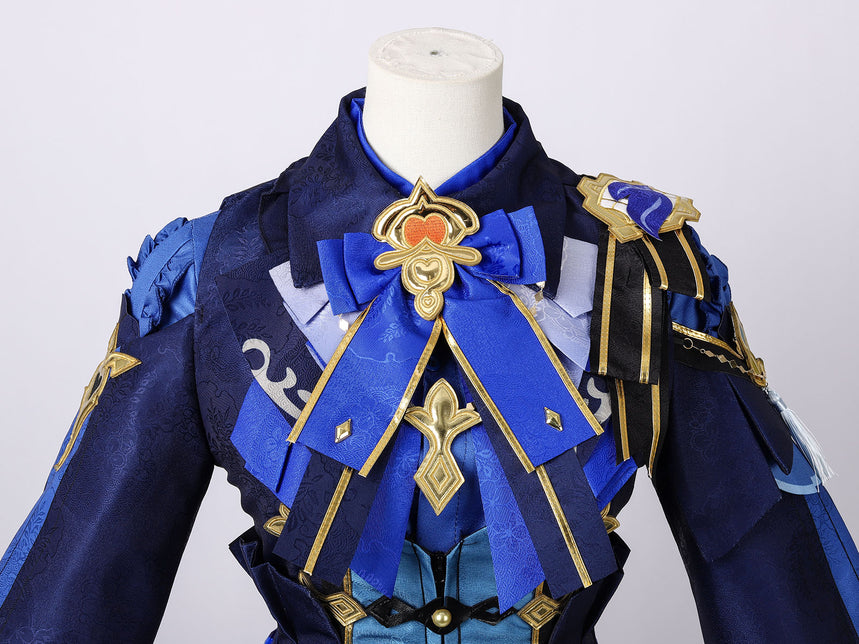 Genshin Impact Xingqiu Bamboo Rain Outfit Cosplay Costume C09028E