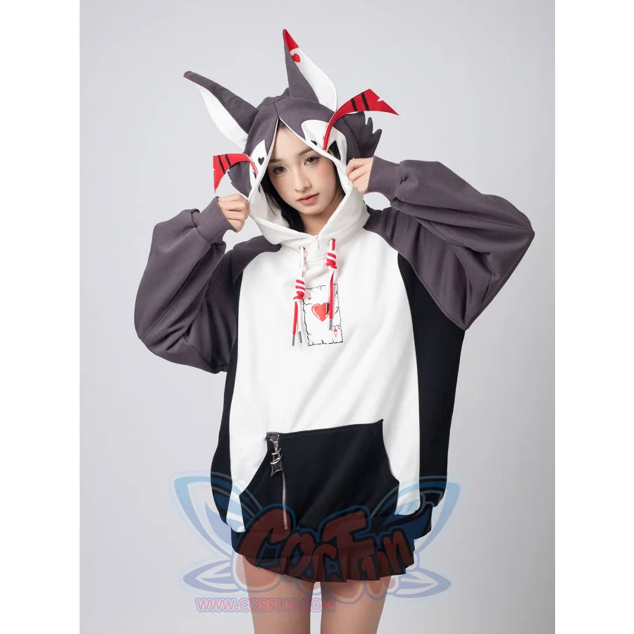 Cosfun Original Demon Magician Cosplay Full Zip Hoodie A00008 Sweatshirt