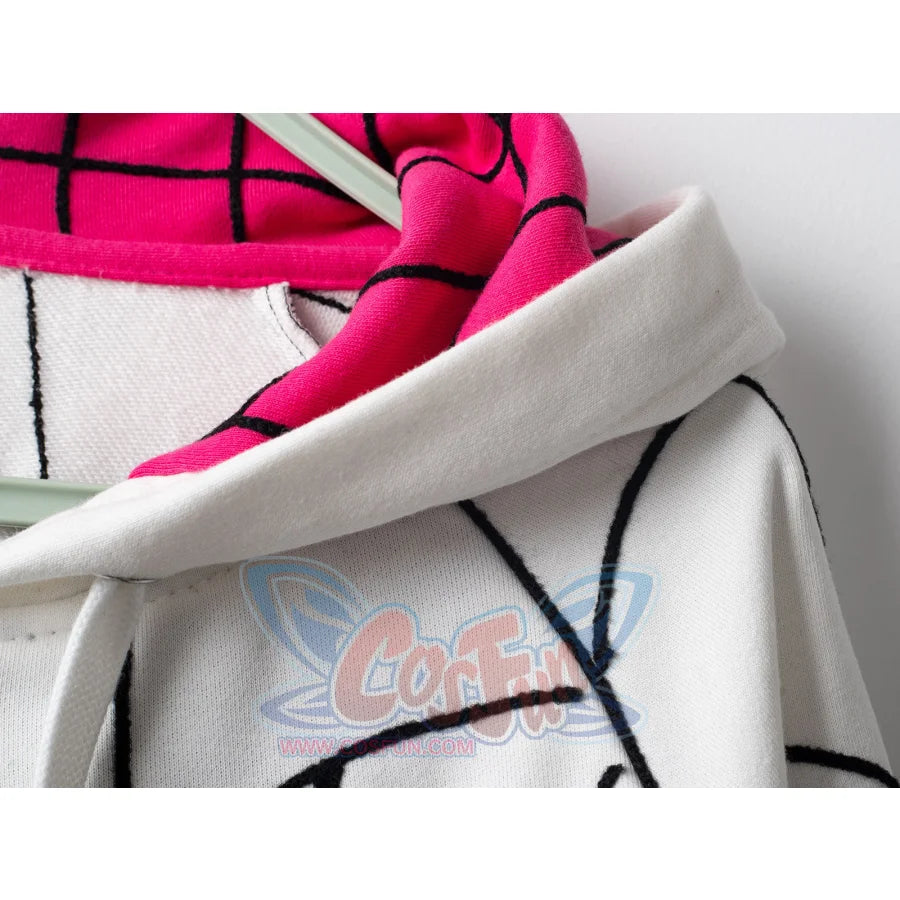 Cosfun Original Girl Spider Theme Cosplay Derivative Full Zip Hoodie A00003 Sweatshirt