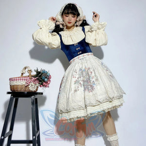 Bavaria Style Elegant Lolita Short Skirt