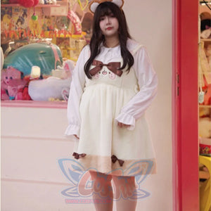 Sweet And Lovely Lolita Woolen Jumper Skirt