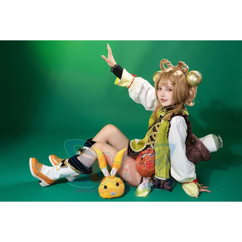 Genshin Impact Yaoyao Cosplay Costume C07225 Aaa Costumes