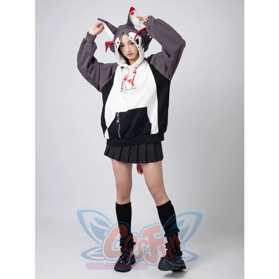 Cosfun Original Demon Magician Cosplay Full Zip Hoodie A00008 Sweatshirt