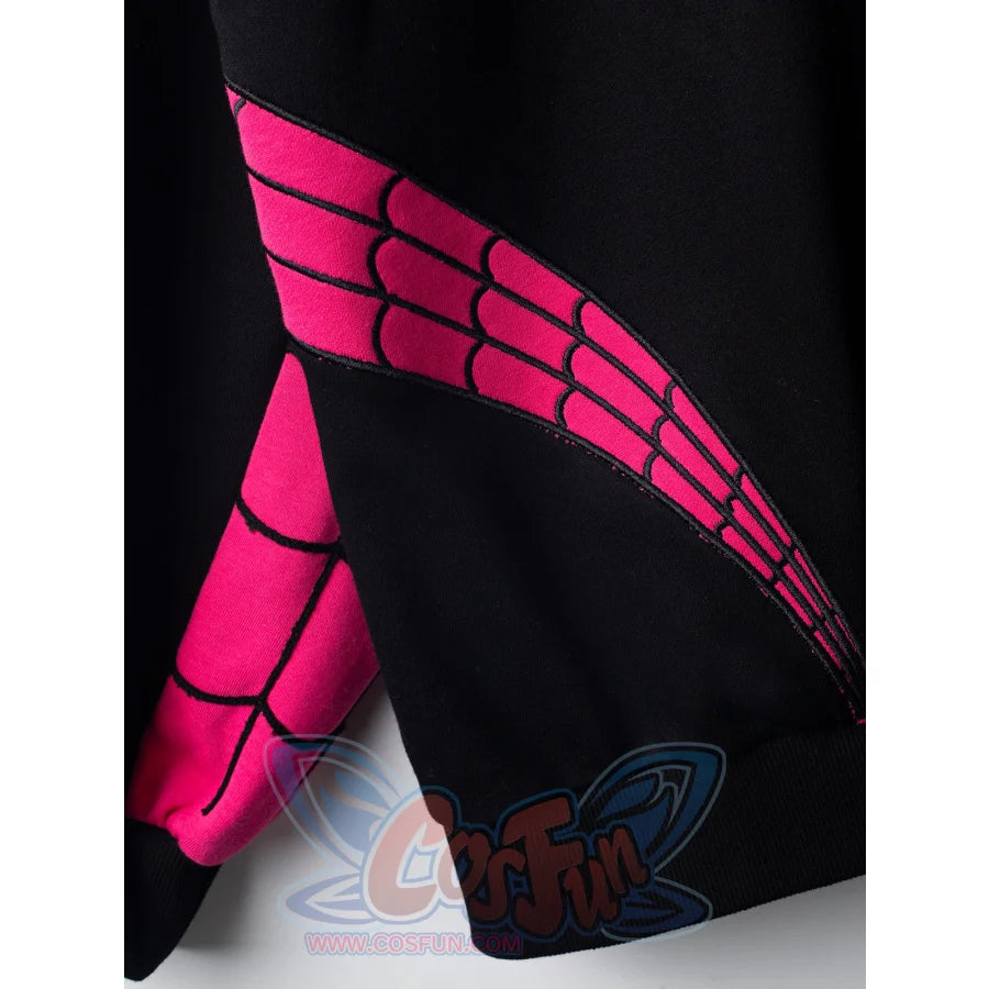 Cosfun Original Girl Spider Theme Cosplay Derivative Full Zip Hoodie A00003 Sweatshirt