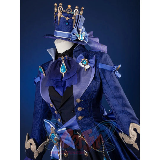 【Ready To Ship】Genshin Impact Black/White Furina Hydro Archon Cosplay Costume C08735 Aaa Costumes