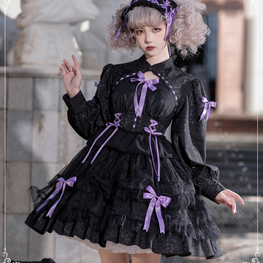 Autumn Multi-layer Lolita Long Sleeve Dress S22813