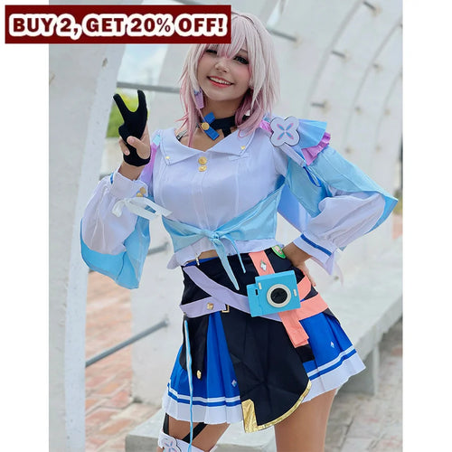 Honkai: Star Rail March 7Th Cosplay Costume C07872E B Costumes