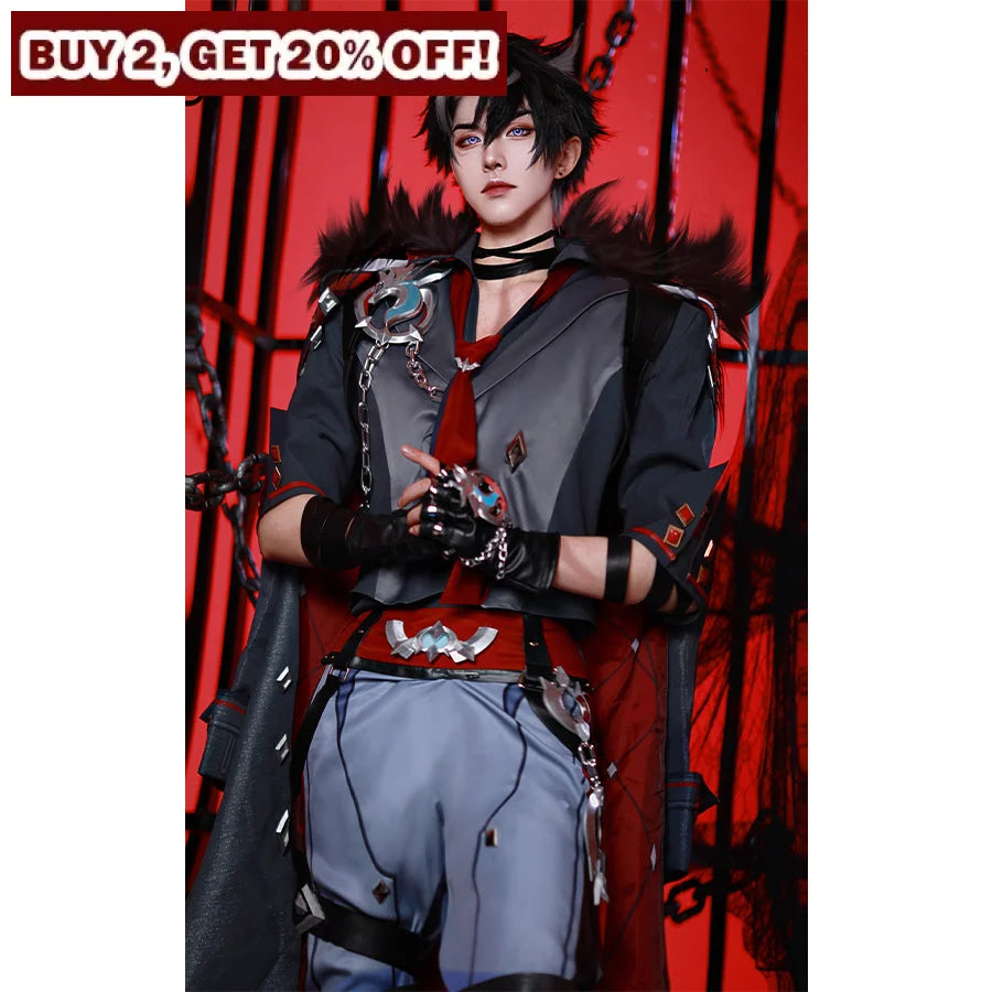 Genshin Impact Wriothesley Cosplay Costume C08608 Aa Costumes