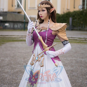 The Legend Of Zelda: Twilight Princess Zelda Cosplay Costumes Dress Mp005257