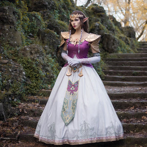 The Legend Of Zelda: Twilight Princess Zelda Cosplay Costumes Dress Mp005257