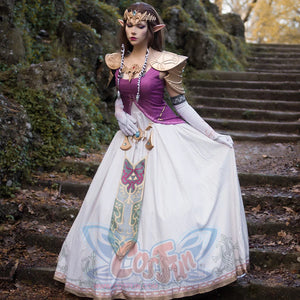 The Legend Of Zelda: Twilight Princess Zelda Cosplay Costumes Dress Mp005257