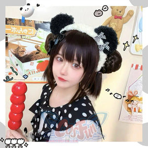 Lovely Lolita Panda Bowknot Hairband