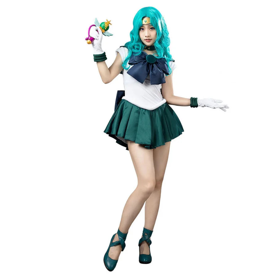 Ready To Ship Sailor Neptune Kaiou Michiru Cosplay Costume Mp000515 Costumes