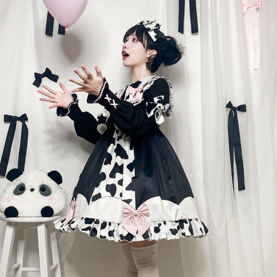 Sweet and Lovely Lolita Long Sleeve Dress