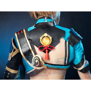 Ready To Ship Game Genshin Impact Gorou Cosplay Costume Jacquard Version C00668 Costumes