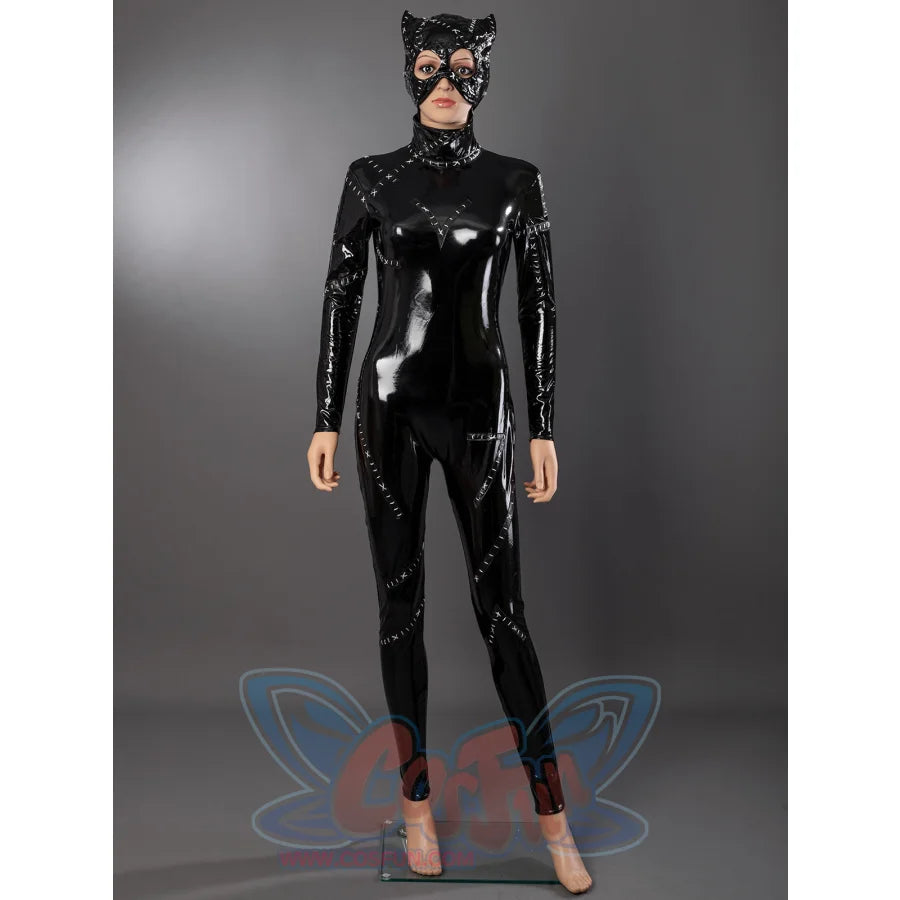 Batman Returns Catwoman/Selina Kyle Cosplay Costume C08558 Costumes