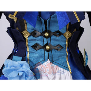 Genshin Impact Xingqiu Bamboo Rain Outfit Cosplay Costume C09028E Costumes