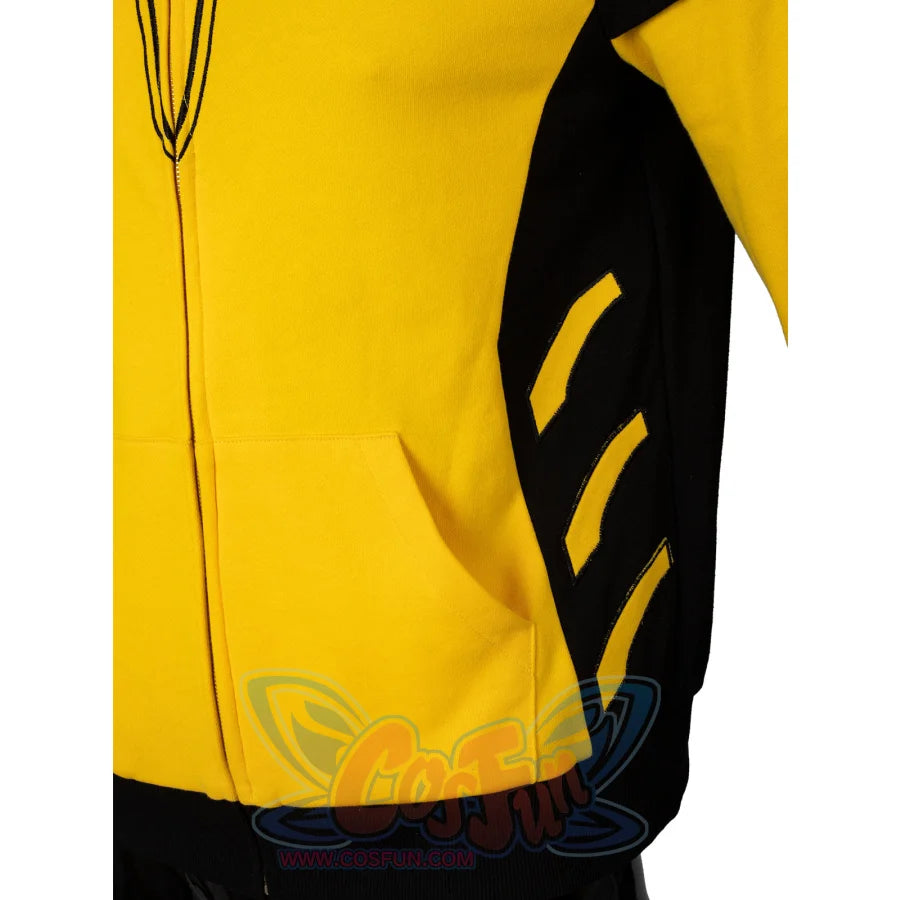 【Free Shipping】Cosfun Original Wolverine Derivative Full Zip Hoodie Sweatshirt Fy0058