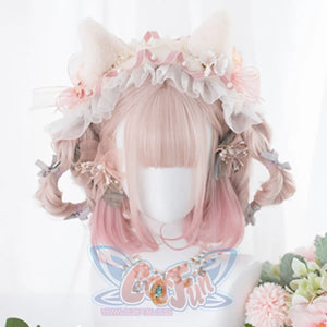 Daily Double Ponytail Gradual Change Lolita Wig S22231